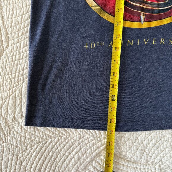 Toto 40th Anniversary 2018 Tour Shirt | Grey | Men's M - Picture 7 of 7